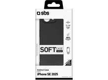 Charger l&#39;image dans la galerie, Coque de téléphone noire dans son emballage, avec l&#39;inscription &#39;SOFT CASE&#39;.
