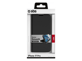 SBS Cover Wallet smooth iPhone 17 Pro Black