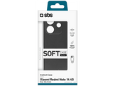 SBS Instinct Case Étui de téléphone pour Xiaomi Redmi Note 14 4G Noir