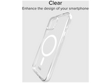 SBS Light Mag Case for iPhone 15 Transparent