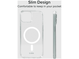 SBS Light Mag Case for iPhone 15 Transparent