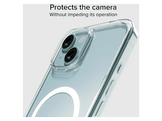 SBS Light Mag Case for iPhone 15 Transparent