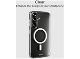SBS Light Mag Cover Étui de téléphone pour Samsung Galaxy S25 Transparent