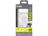 SBS Light Mag pour Google Pixel 11 Pro XL Transparent