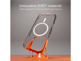 SBS Magsafe Case D3O Étui de téléphone pour Apple iPhone 16 Pro Transparent