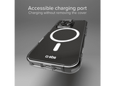 SBS Magsafe Case D3O Étui de téléphone pour Apple iPhone 16 Pro Transparent