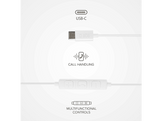 SBS Oreillettes USB-C Blanc