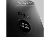 SBS Powerbank 1xUSB-C 10000mAh 15W Magsafe LCD Stand Black