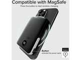 SBS Powerbank 1xUSB-C 10000mAh 15W Magsafe LCD Stand Black