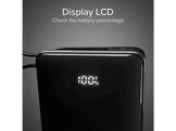 SBS Powerbank 1xUSB-C & 1x USB-A & int. USB-C 20000mAh 10W LCD Black