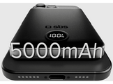 SBS Powerbank 1xUSB-C 5000mAh 15W Magsafe LCD Stand Black