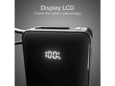 SBS Powerbank 1xUSB-C & int. USB-C 10000mAh 10W LCD Black