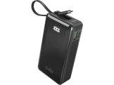 SBS Powerbank 1xUSB-C & int. USB-C 10000mAh 10W LCD Black