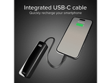 SBS Powerbank 1xUSB-C & int. USB-C 5000mAh 10W LCD Black