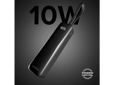 SBS Powerbank 1xUSB-C & int. USB-C 5000mAh 10W LCD Black