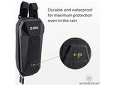 SBS Sac de rangement pour vélos et scooters Noir