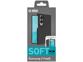 SBS Silicon case pour Samsung Z Fold 8 Noir