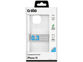 SBS Skinny Cover for iPhone 15 Transaparent