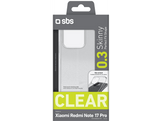 SBS Skinny Étui de téléphone pour Xiaomi Redmi Note 17 Pro Transparent
