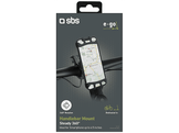 SBS Support de téléphone portable rotatif à 360° pour vélos et scooters Noir