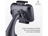 SBS Support et chargeur de smartphone pour voiture Ventouse 10W Noir (TESUPPWINDWIR10W)