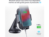 SBS Support et chargeur de smartphone pour voiture Ventouse 10W Noir (TESUPPWINDWIR10W)