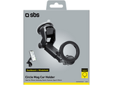 SBS Support smartphone pour voiture Magsafe Téléscopique Ventouse Noir (TESUPMAGRINGEXT)