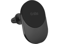 SBS Support smartphone pour voiture Oplader Qi 2 Vent 15W Noir (TESUPPVENTWIRQI215W)