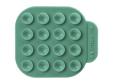 SBS Support ventouse double face en silicone Vert