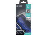 SBS Universal Full Cover Glass L Protection d'écran Transparent
