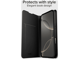 SBS Wallet Stand Case Étui de téléphone pour Apple iPhone 16 Noir