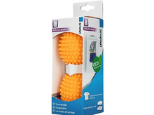 Charger l&#39;image dans la galerie, Une boîte de boules de séchage oranges, avec du texte et des images sur l&#39;emballage.
