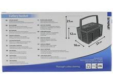 Charger l&#39;image dans la galerie, SCANPART Panier à couverts (1125510403)
