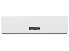 Charger l&#39;image dans la galerie, Appareil rectangulaire blanc avec port USB-C. L&#39;appareil est simple.
