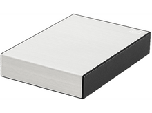 Charger l&#39;image dans la galerie, Disque dur externe argenté et noir sur fond blanc.
