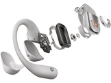 SHOKZ OpenFit 2+ Open-Ear TWS - Écouteurs sans fil Gris