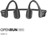 SHOKZ OpenRun Mini USB-C Casque à conduction osseuse - Noir