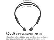 Charger l&#39;image dans la galerie, SHOKZ OpenRun Mini USB-C Casque à conduction osseuse - Noir
