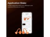 SHOKZ OpenRun Pro 2 Casque à conduction osseuse - Orange Oreillettes sans fil Orange