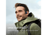 SHOKZ OpenRun USB-C Casque à conduction osseuse - Bleu Oreillettes sans fil Bleu