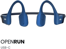 Charger l&#39;image dans la galerie, SHOKZ OpenRun USB-C Casque à conduction osseuse - Bleu
