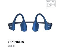 Charger l&#39;image dans la galerie, SHOKZ OpenRun USB-C Casque à conduction osseuse - Bleu
