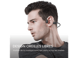 SHOKZ OpenRun USB-C Casque à conduction osseuse - Noir Oreillettes sans fil Noir