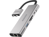 SITECOM Adaptateur Dual USB-C Multiport Pro (CN-411) Adaptateur multiports