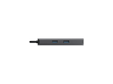 SITECOM Adaptateur multiport 6-en-1 USB-C Argenté / Noir (CN-5503)