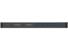 Charger l&#39;image dans la galerie, SITECOM Adaptateur multiport 6-en-2 Magsafe Mac Pro 14-16&quot; Argenté / Noir (AC-1002)
