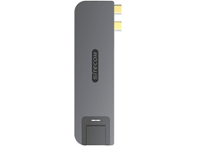 Charger l&#39;image dans la galerie, SITECOM Adaptateur multiport 6-en-2 Magsafe Mac Pro 14-16&quot; Argenté / Noir (AC-1002)

