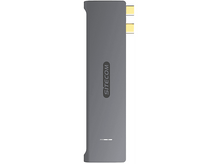 Charger l&#39;image dans la galerie, Un appareil SITECOM gris. Il possède des connecteurs dorés à une extrémité et un petit port à l&#39;autre.
