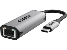 Charger l&#39;image dans la galerie, SITECOM Adaptateur Pro USB-C vers Ethernet 2.5 Gbit Argenté / Noir (AD-1006)
