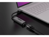 SITECOM Adaptateur USB-A vers Ethernet Argenté / Noir (AD-1004)